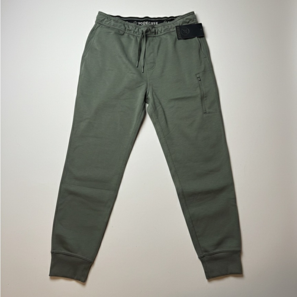 90 Degrees By Reflex Active Flow Olive Green Men's Joggers L- NWT